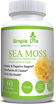Organic Irish Sea Moss Capsules